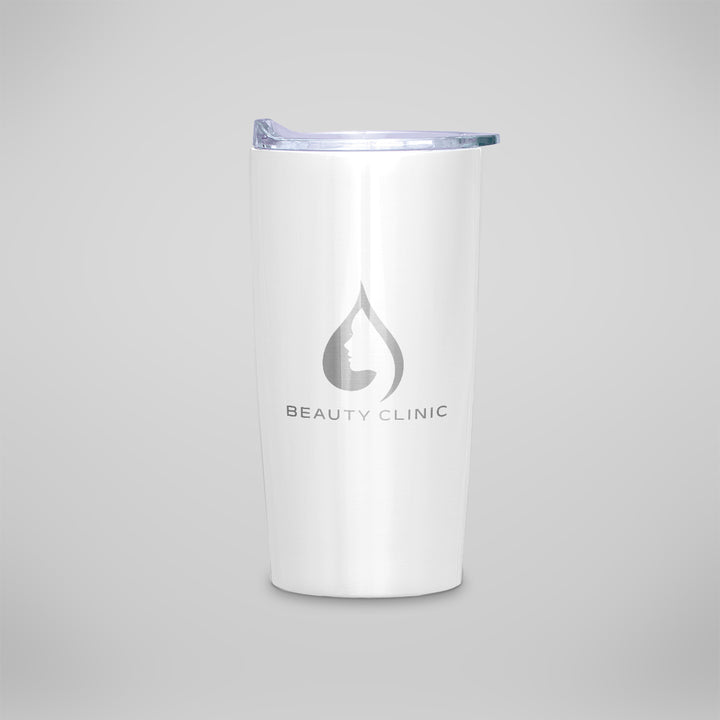 Easy Sip Laser Engraved Travel Tumbler with Push on Lid - 20 oz